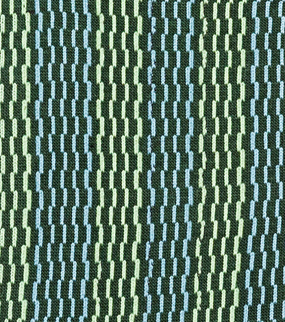 Stacy Adams Offset Lines Men's Crew Dress Socks Men’s Socks - Green Multi