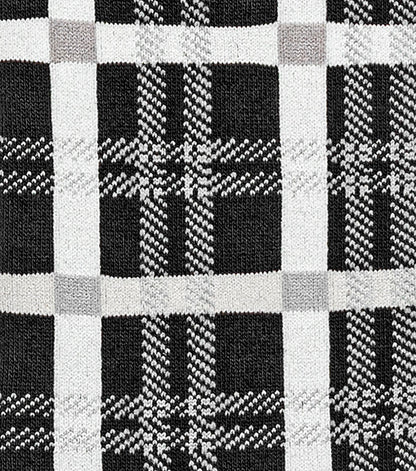 Stacy Adams Colorful Rectangles Men's Crew Dress Socks Men’s Socks - Black