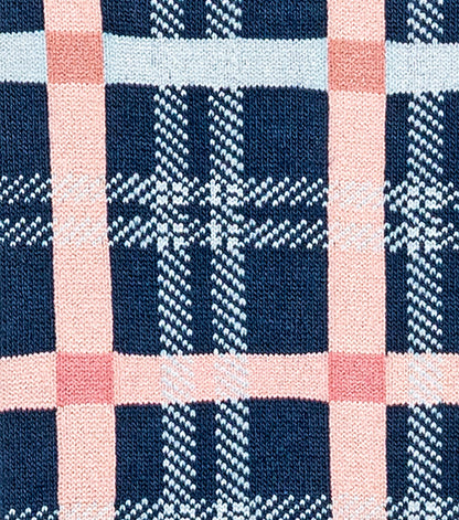 Stacy Adams Colorful Rectangles Men's Crew Dress Socks Men’s Socks - Navy Multi
