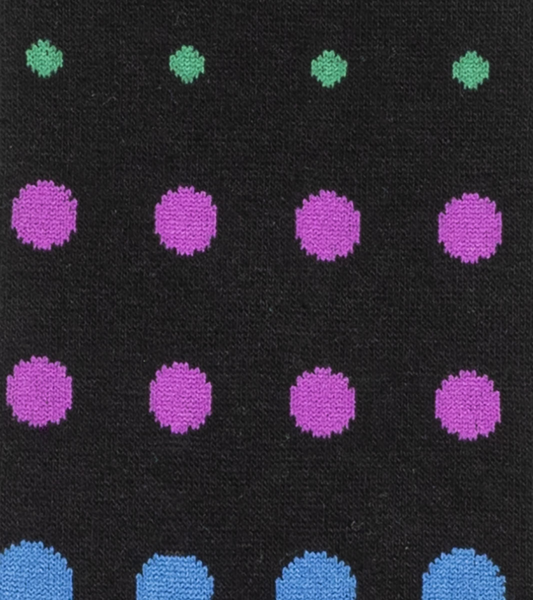 Stacy Adams Multi-Size Dots Men's Crew Dress Socks Men’s Socks - Dk Gray Multi