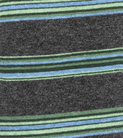 Stacy Adams Mini Stripe Men's Crew Dress Socks Men’s Socks - Gray Multi