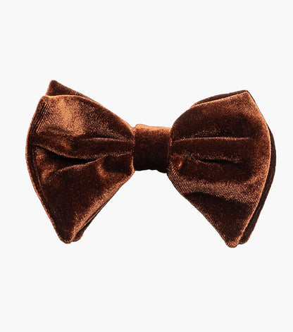 Stacy Adams Spratley Bow Tie & Hanky Set Men’s Ties - Brown