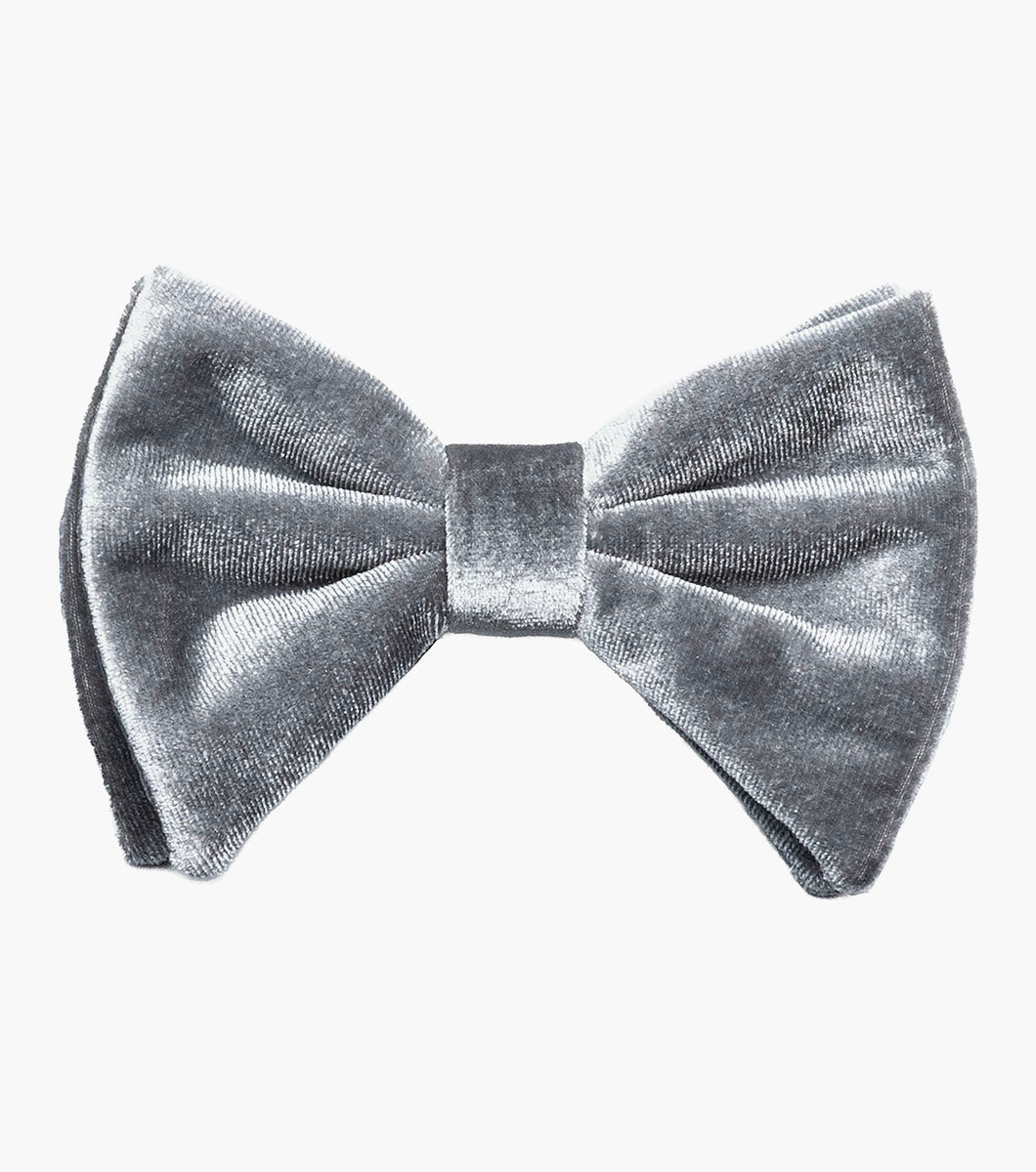 Stacy Adams Spratley Bow Tie & Hanky Set Men’s Ties - Gray