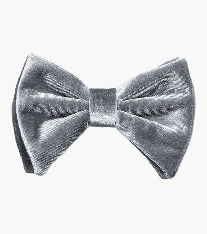 Stacy Adams Spratley Bow Tie & Hanky Set Men’s Ties - Gray