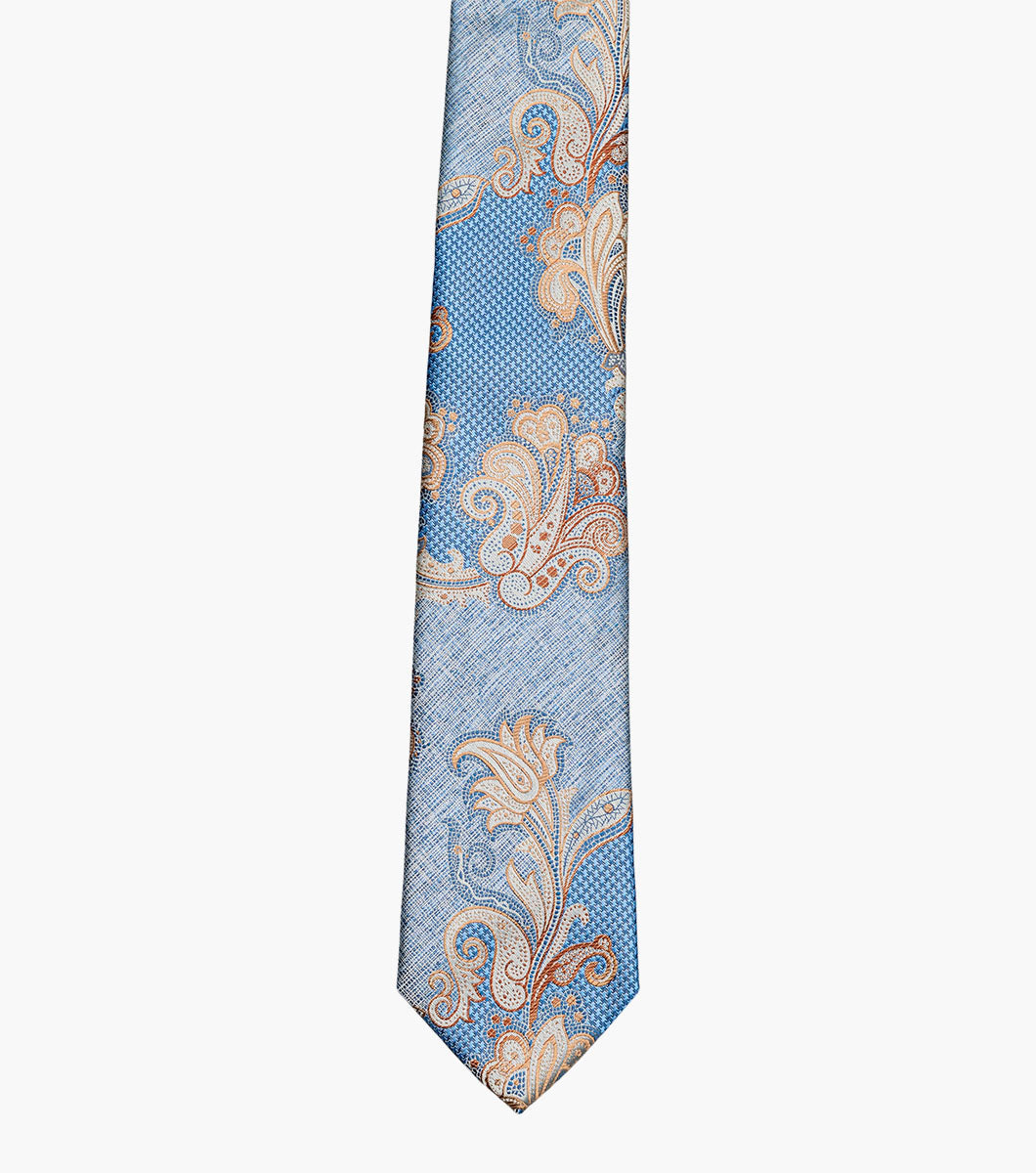 Stacy Adams Roberto Tie & Hanky Set Men’s Ties - Light Blue