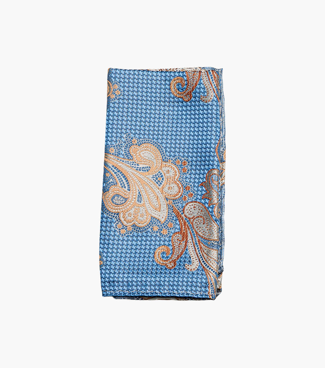 Stacy Adams Roberto Tie & Hanky Set Men’s Ties - Light Blue