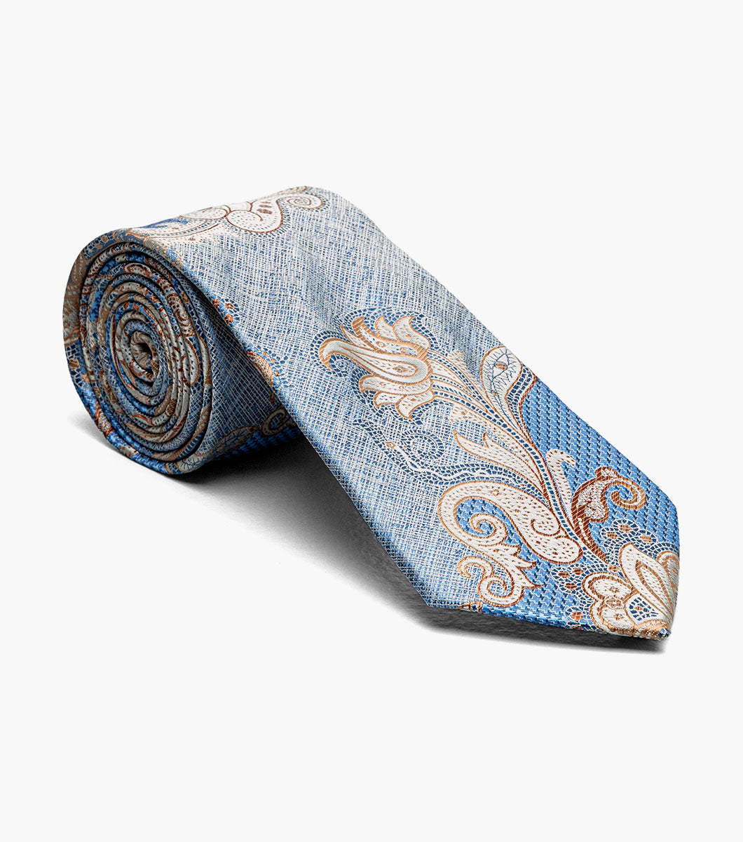 Stacy Adams Roberto Tie & Hanky Set Men’s Ties - Light Blue