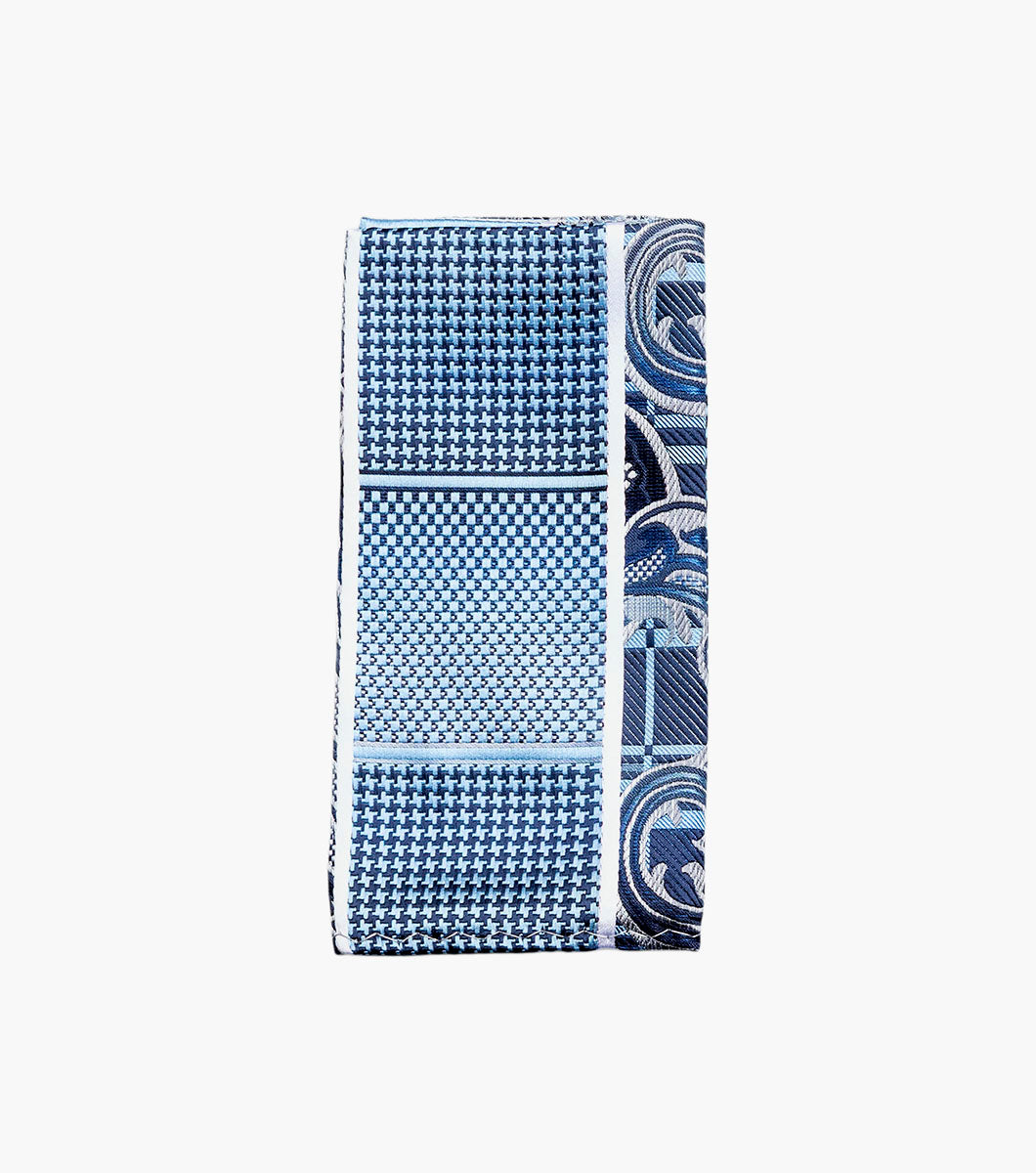 Stacy Adams Leonel Tie & Hanky Set Men’s Ties - Blue