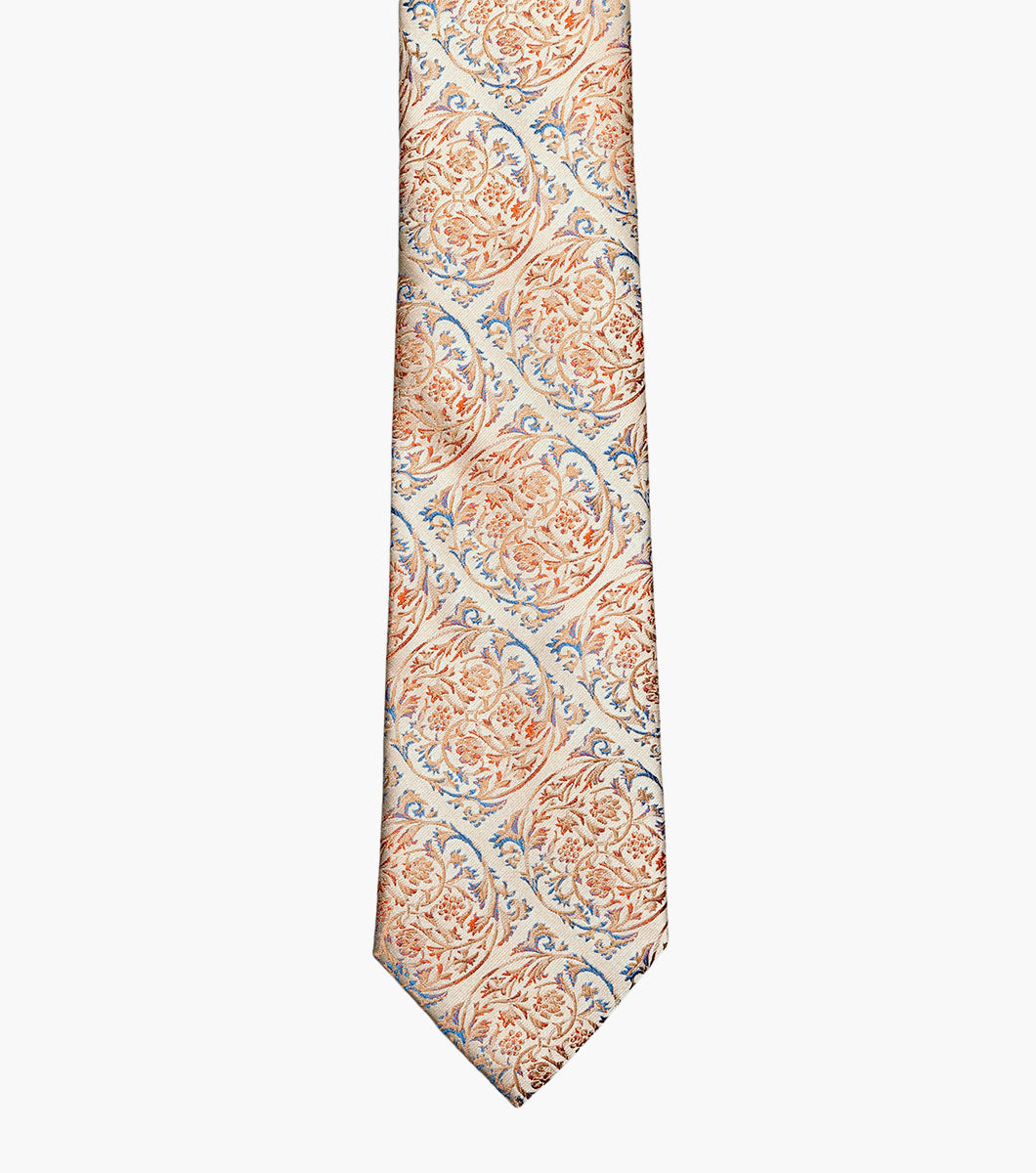 Stacy Adams Killian Tie & Hanky Set Men’s Ties - Tan