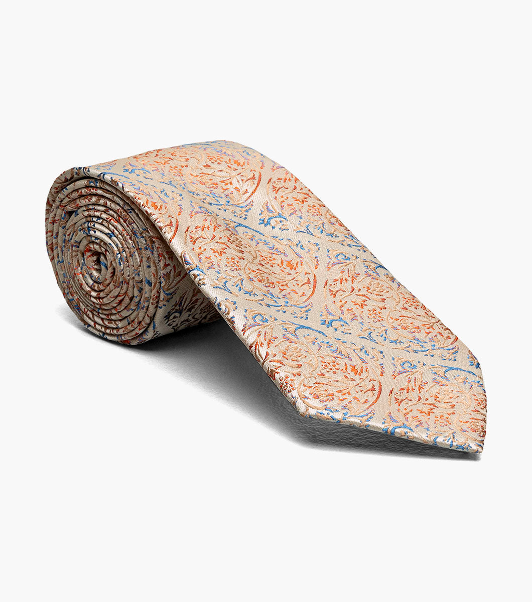 Stacy Adams Killian Tie & Hanky Set Men’s Ties - Tan