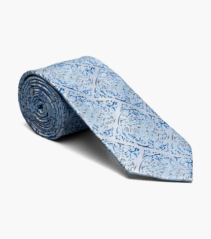 Stacy Adams Killian Tie & Hanky Set Men’s Ties - Light Blue