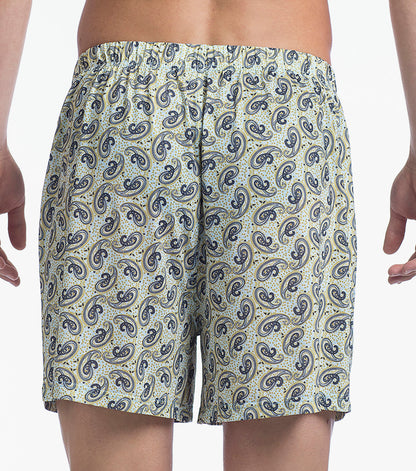 Stacy Adams Boxer Shorts Performance Fabric Men’s Loungewear - Blue