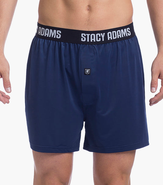 Stacy Adams Boxer Shorts Comfort Stretch Loungewear Men’s Loungewear - Gray