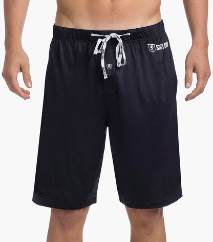 Stacy Adams Sleep Shorts Comfort Stretch Loungewear Men’s Loungewear - Black
