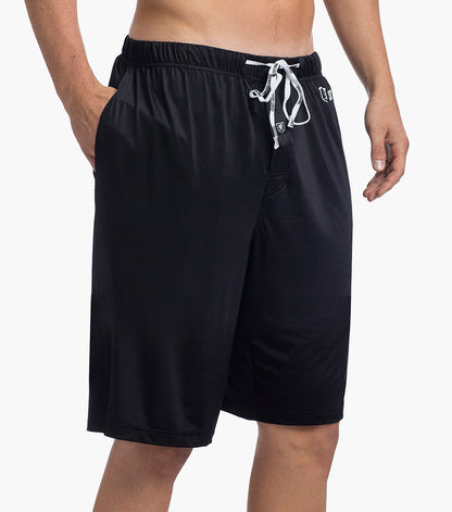 Stacy Adams Sleep Shorts Comfort Stretch Loungewear Men’s Loungewear - Black