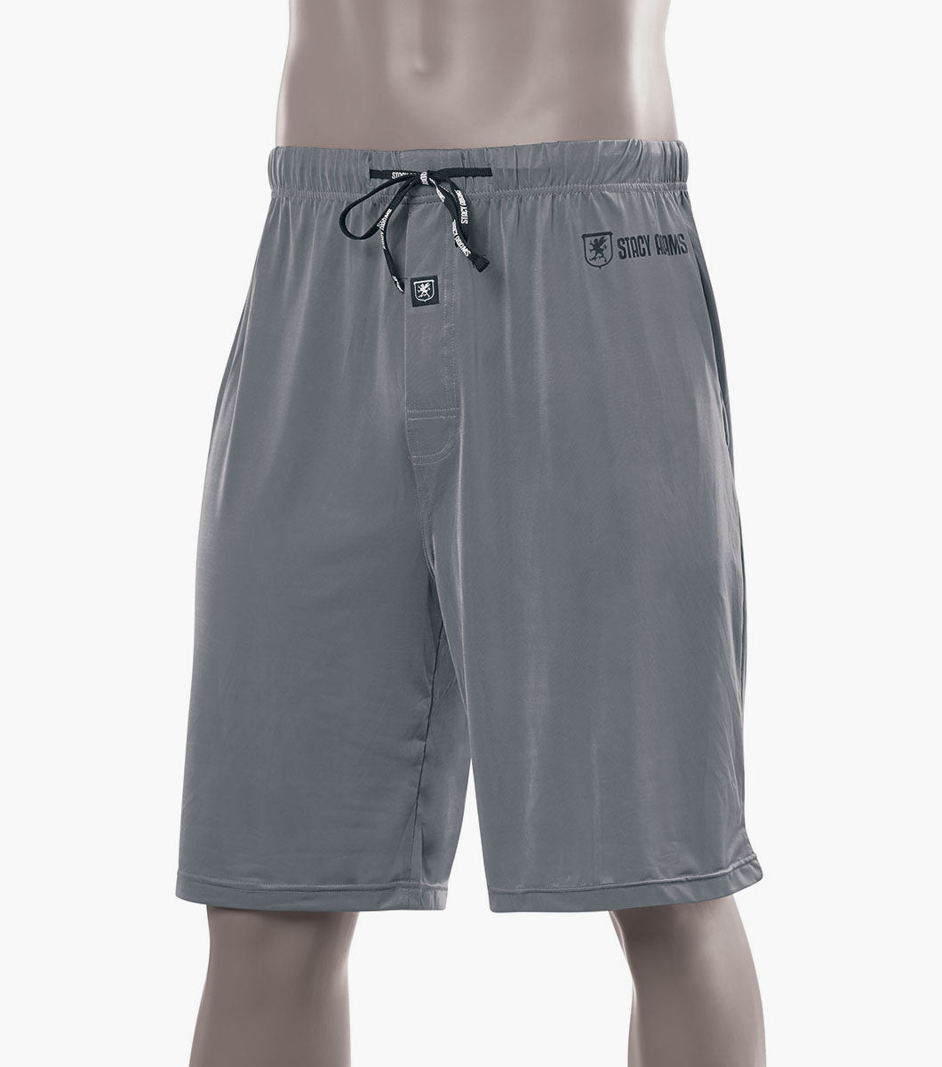 Stacy Adams Sleep Shorts Comfort Stretch Loungewear Men’s Loungewear - Gray
