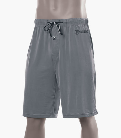 Stacy Adams Sleep Shorts Comfort Stretch Loungewear Men’s Loungewear - Gray