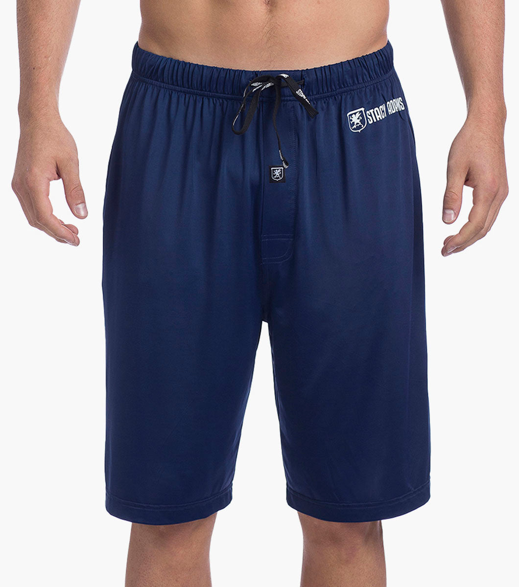 Stacy Adams Sleep Shorts Comfort Stretch Loungewear Men’s Loungewear - Navy