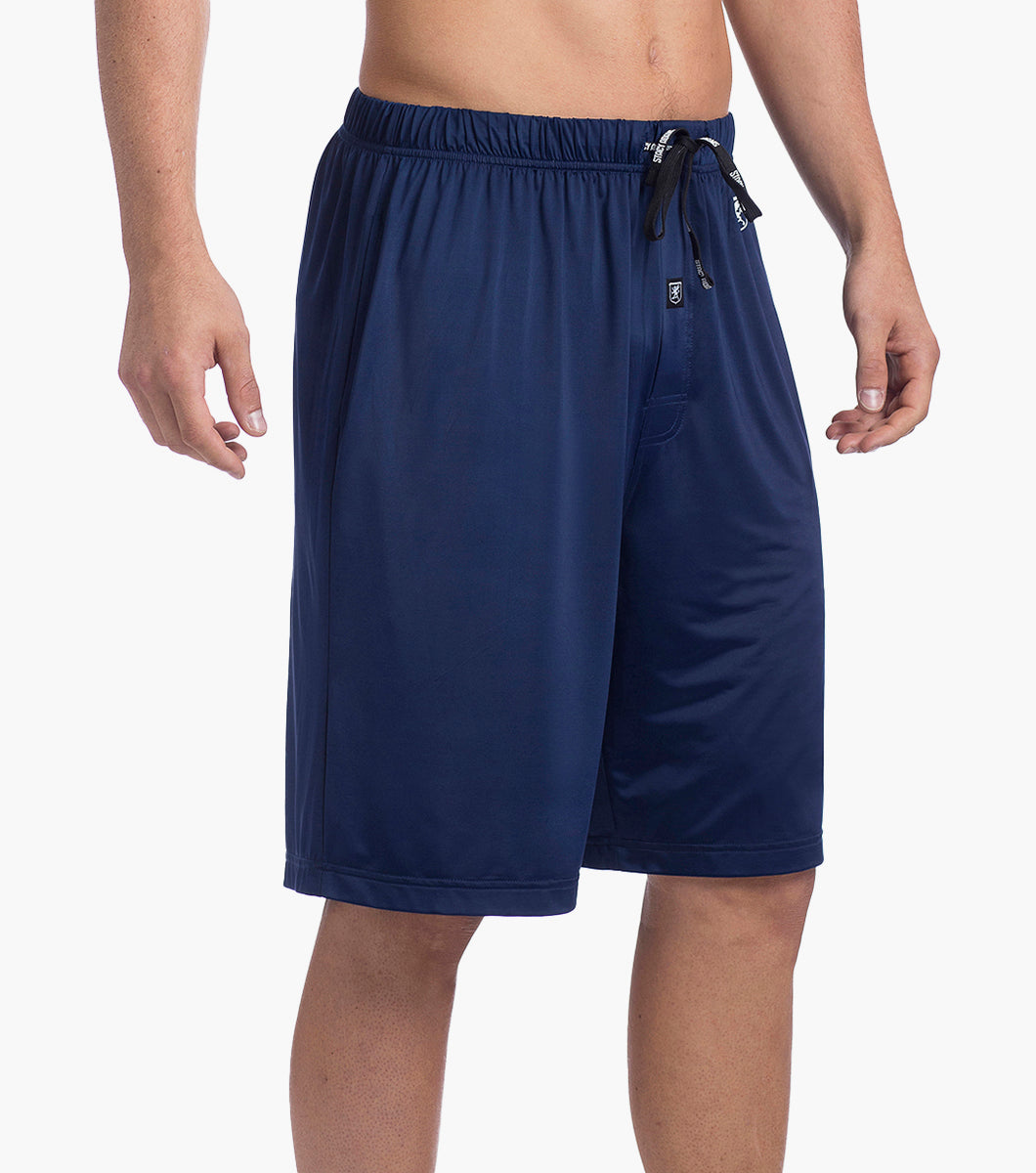 Stacy Adams Sleep Shorts Comfort Stretch Loungewear Men’s Loungewear - Navy