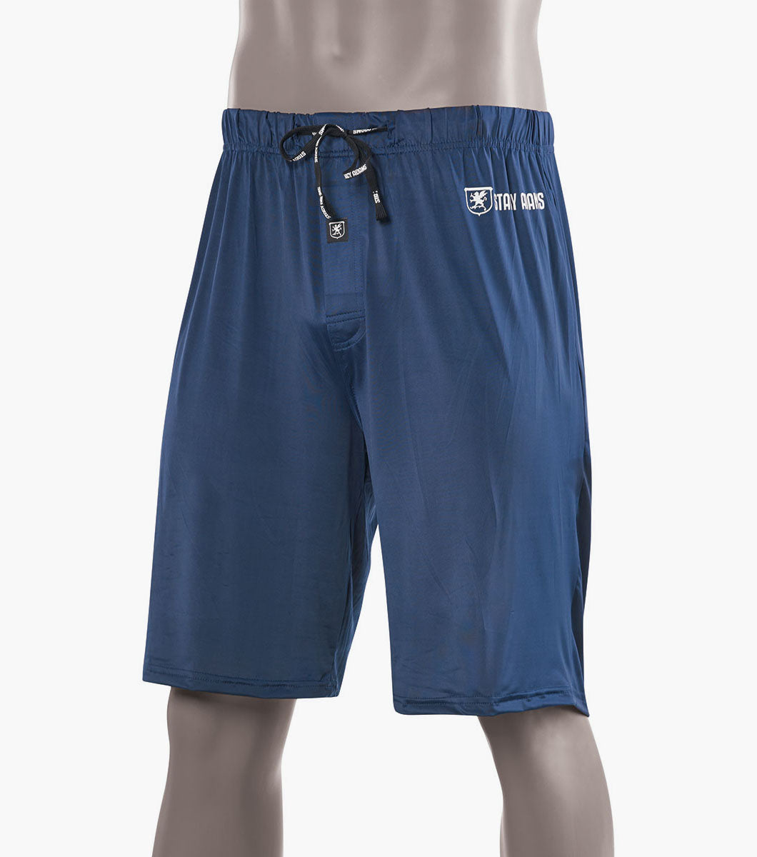 Stacy Adams Sleep Shorts Comfort Stretch Loungewear Men’s Loungewear - Navy