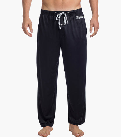Stacy Adams Sleep Pants Comfort Stretch Loungewear Men’s Loungewear - Black