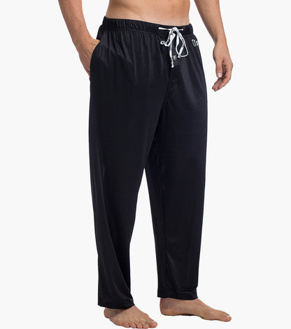 Stacy Adams Sleep Pants Comfort Stretch Loungewear Men’s Loungewear - Black