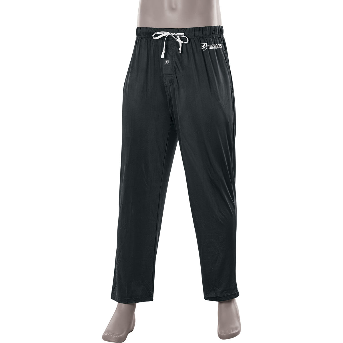 Stacy Adams Sleep Pants Comfort Stretch Loungewear Men’s Loungewear - Black