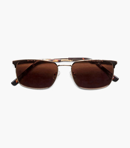 Stacy Adams Leonard UV Sunglasses Men’s Sunglasses - Brown