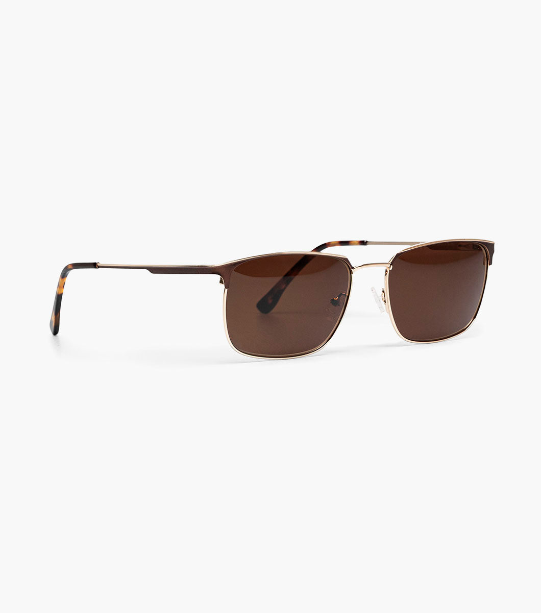 Stacy Adams Leonard UV Sunglasses Men’s Sunglasses - Brown