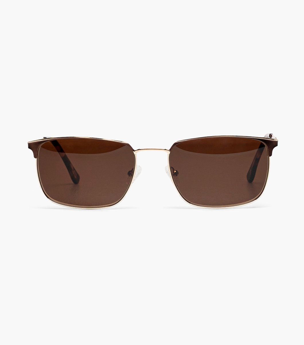 Stacy Adams Leonard UV Sunglasses Men’s Sunglasses - Brown
