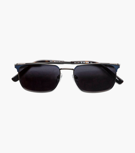 Stacy Adams Leonard UV Sunglasses Men’s Sunglasses - Navy