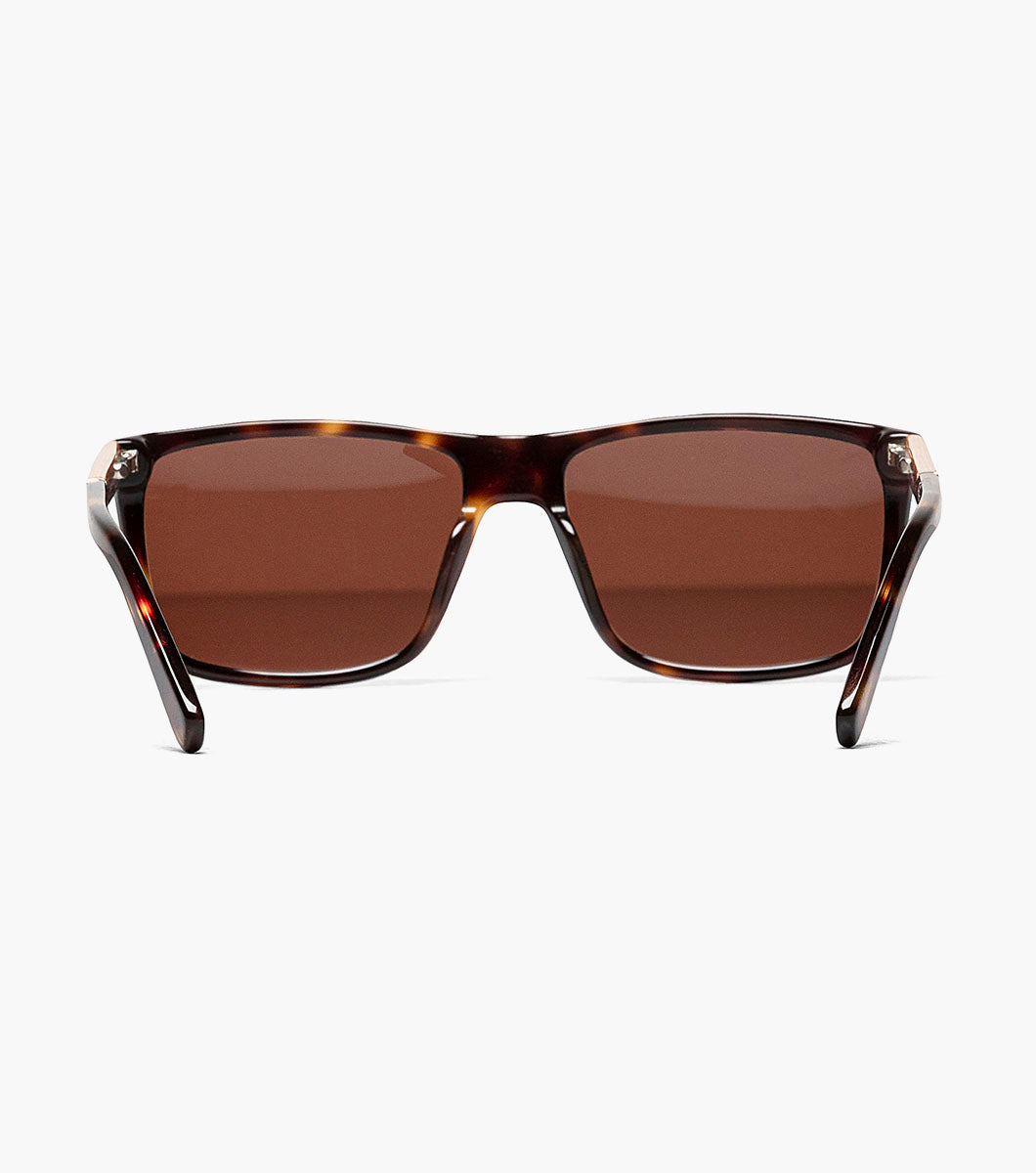Stacy Adams Holden UV Sunglasses Men’s Sunglasses - Cognac
