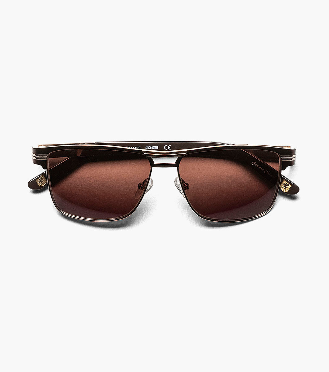 Stacy Adams Powell UV Sunglasses Men’s Sunglasses - Brown