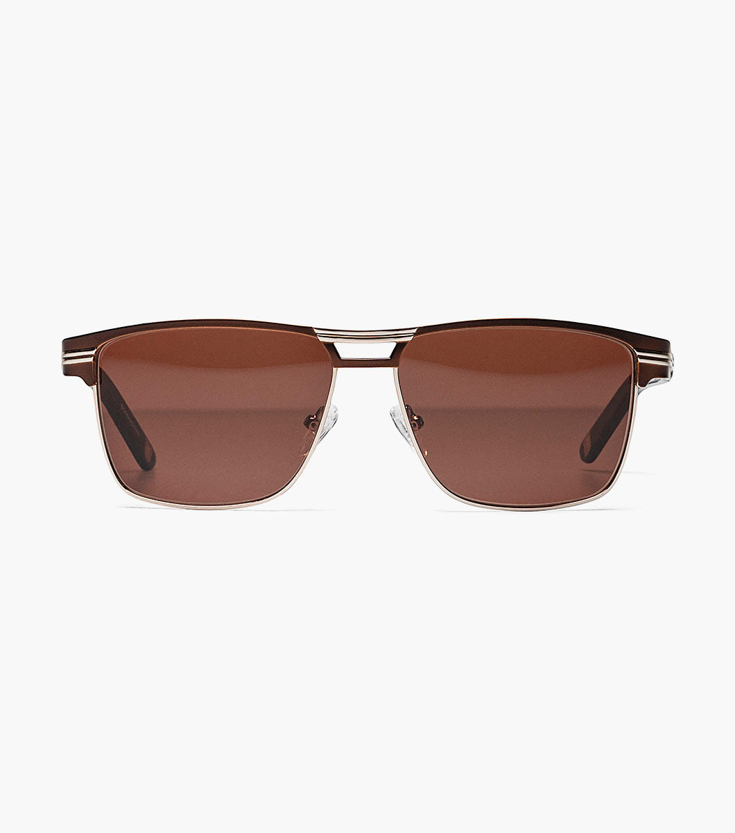 Stacy Adams Powell UV Sunglasses Men’s Sunglasses - Brown