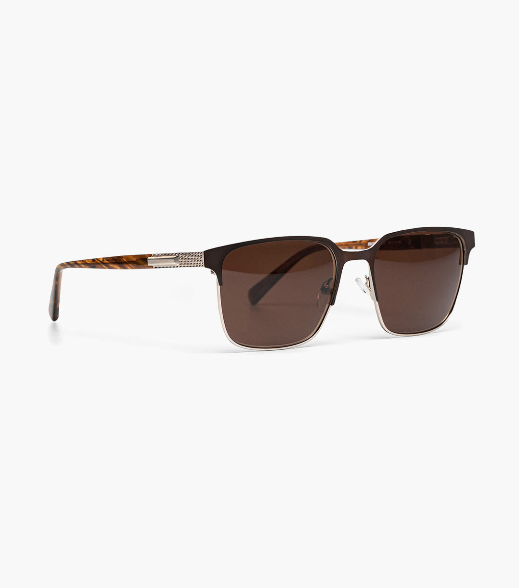 Stacy Adams Armstrong UV Sunglasses Men’s Sunglasses - Brown