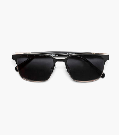 Stacy Adams Armstrong UV Sunglasses Men’s Sunglasses - Black and Gold