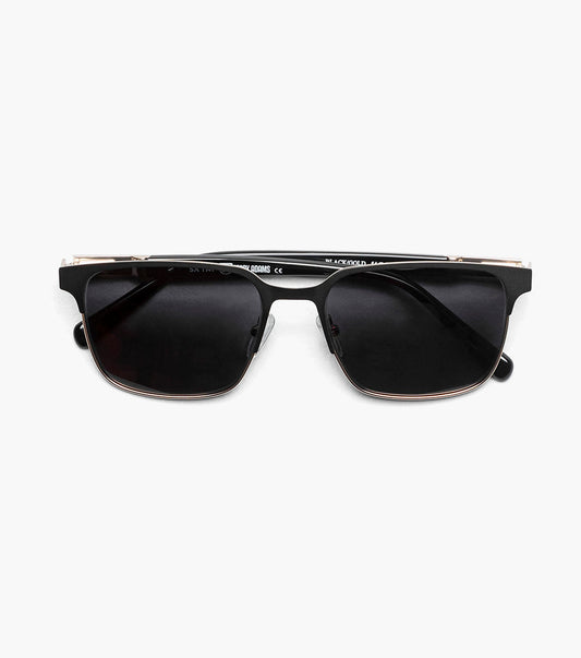 Stacy Adams Armstrong UV Sunglasses Men’s Sunglasses - Black and Gold