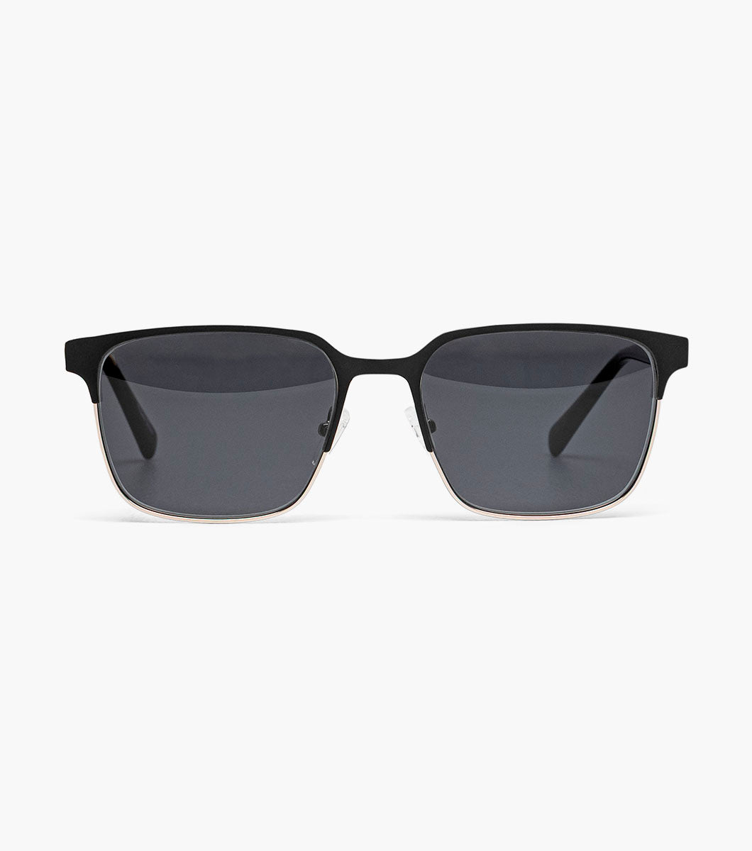 Stacy Adams Armstrong UV Sunglasses Men’s Sunglasses - Black and Gold