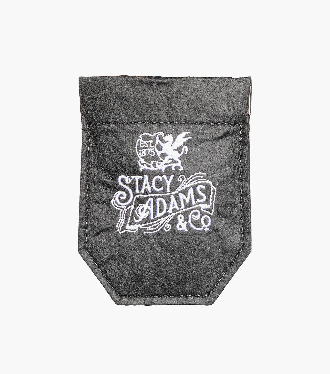 Stacy Adams 150th Anniversary Pocket Square Holder Men’s Jewelry - Black