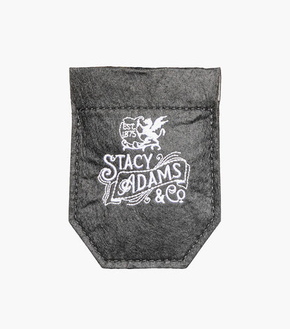 Stacy Adams 150th Anniversary Pocket Square Holder Men’s Jewelry - Black