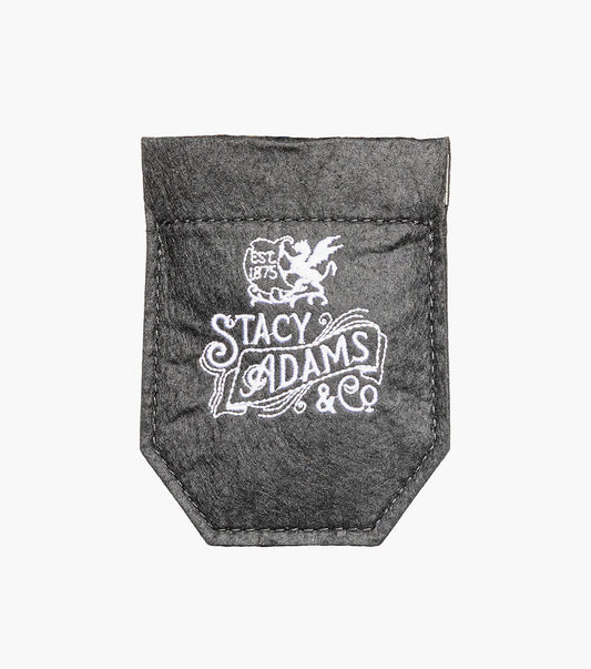 Stacy Adams 150th Anniversary Pocket Square Holder Men’s Jewelry - Black