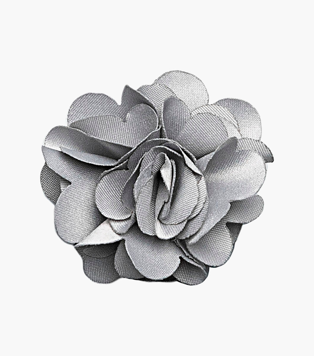 Stacy Adams Taylor Floral Lapel Pin Men’s Jewelry - Silver