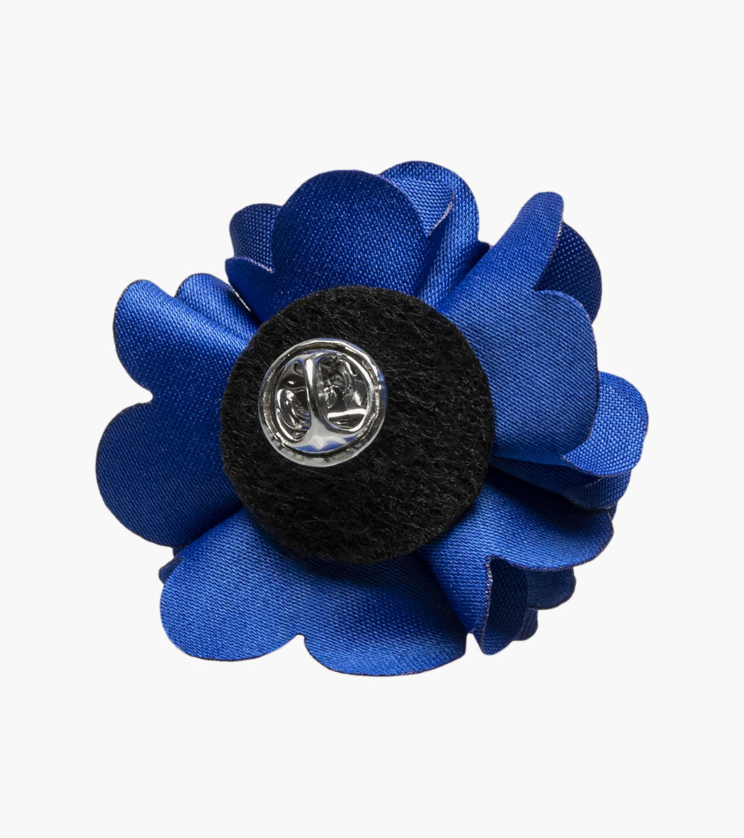 Stacy Adams Taylor Floral Lapel Pin Men’s Jewelry - Blue