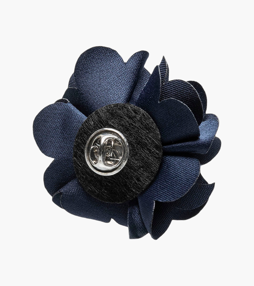 Stacy Adams Taylor Floral Lapel Pin Men’s Jewelry - Navy