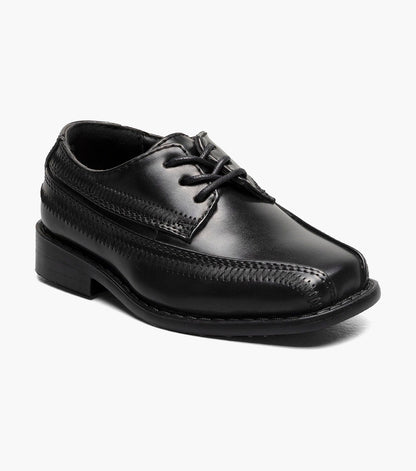 Stacy Adams Infants Bowman Bike Toe Oxford Kids Shoes On Sale - Black