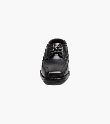 Stacy Adams Infants Bowman Bike Toe Oxford Kids Shoes On Sale - Black