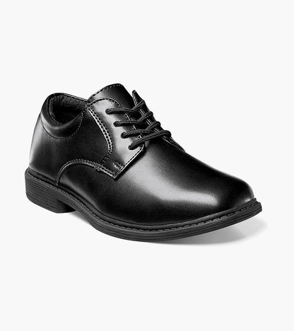 Stacy Adams Infants Austin Plain Toe Oxford Kids Shoes - Black