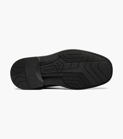 Stacy Adams Infants Austin Plain Toe Oxford Kids Shoes - Black