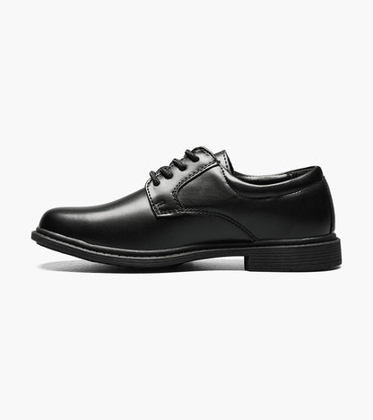 Stacy Adams Infants Austin Plain Toe Oxford Kids Shoes - Black