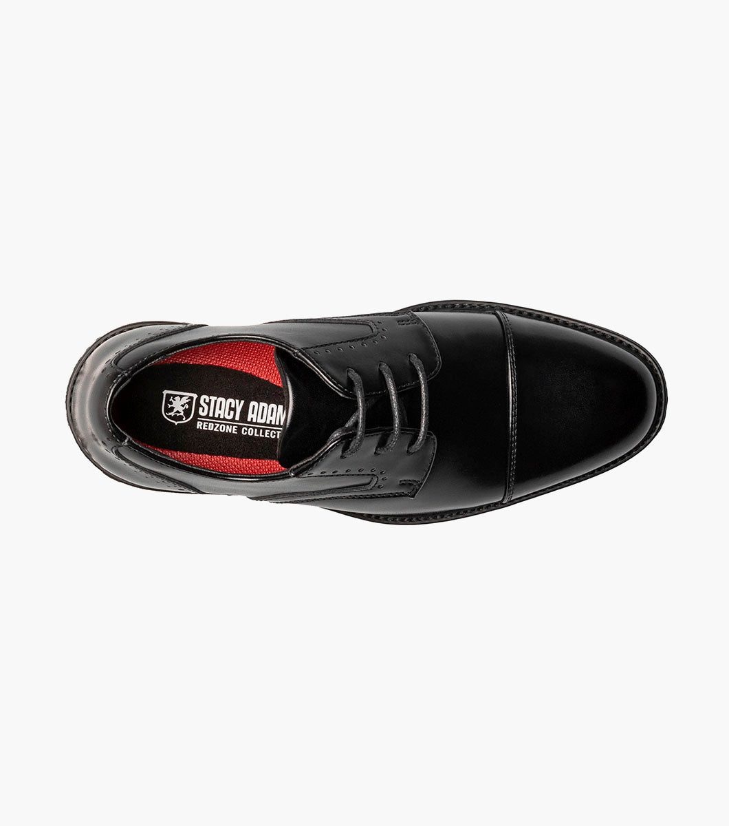 Stacy Adams Kids Wesbridge Cap Toe Oxford Kids Shoes On Sale - Black Multi